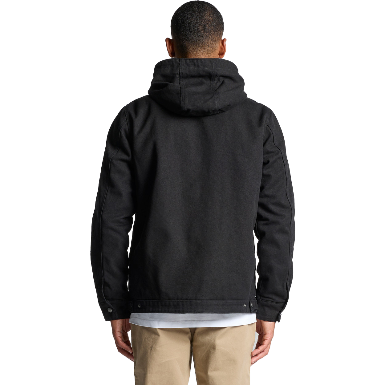 CANVAS HOODED JACKET