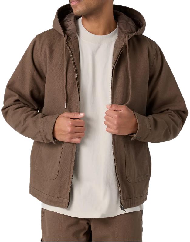 CANVAS HOODED JACKET