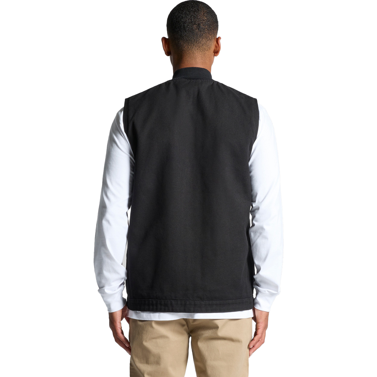 COTTON CANVAS VEST